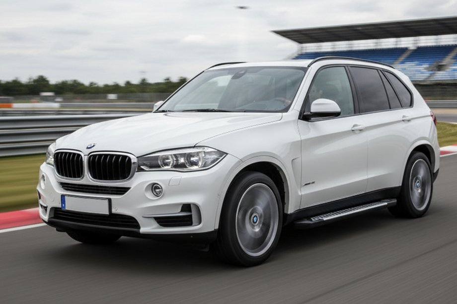 BMW X5 F15 2013–2018 Side steps Line (2 stuks, aluminium) Image