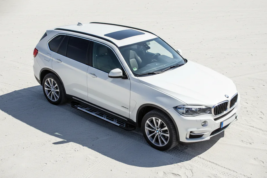 BMW X5 F15 2013–2018 Sunrise side steps (set van 2, aluminium) Image