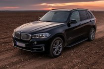 BMW X5 F15 2013–2018 Tayga Black zijtreden (set van 2, aluminium) foto 1