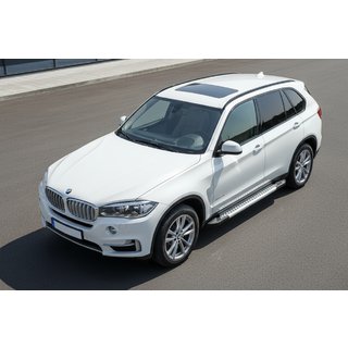 Zijdrempels Vision New Grey (set van 2, aluminium) BMW X5 F15 2013–2018 foto 1