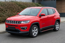 Jeep Compass 2016– Side steps Maya Red (2 stuks, aluminium) foto 1