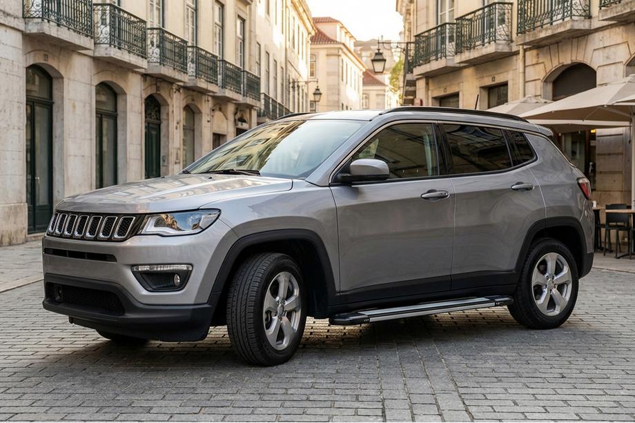 Jeep Compass 2016– Rainbow zijtreden (set van 2, aluminium) Image