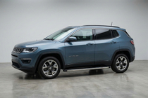 Jeep Compass 2016– BlackLine side steps (2 stuks, aluminium) foto 1