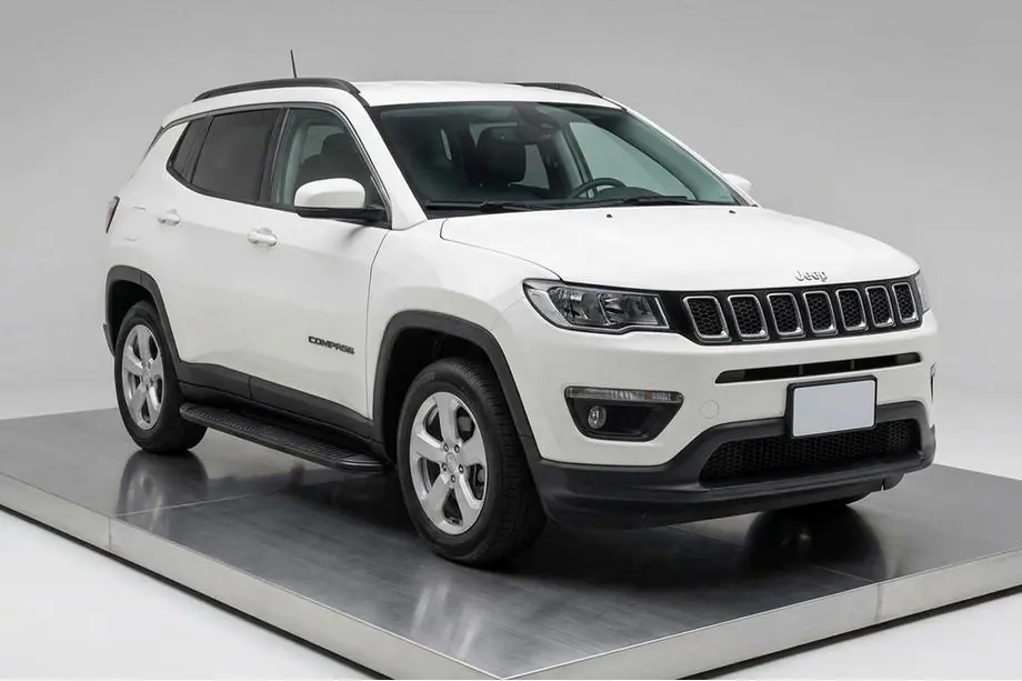 Jeep Compass 2016– Tayga Black zijtreden (set van 2, aluminium) Image