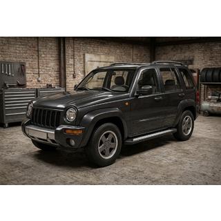 Zijtreden Vision New Black (2 stuks, aluminium) Jeep Cherokee/Liberty 2002–2007 foto 1