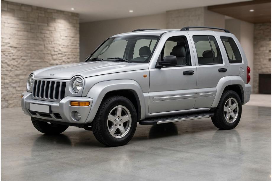 Jeep Cherokee/Liberty 2002–2007 Duru side steps (2 stuks, aluminium) Image