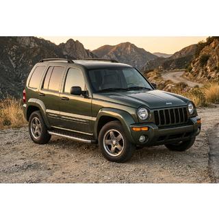 BlackLine side steps (2 stuks, aluminium) Jeep Cherokee/Liberty 2002–2007 foto 1