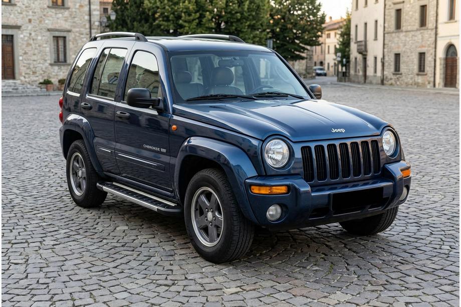 Jeep Cherokee/Liberty 2002–2007 RedLine side steps (2 st., aluminium) Foto 1
