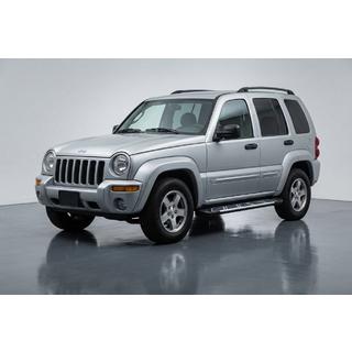 Sunrise side steps (set van 2, aluminium) Jeep Cherokee/Liberty 2002–2007 foto 1