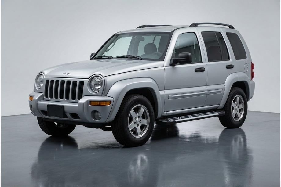 Jeep Cherokee/Liberty 2002–2007 Sunrise side steps (set van 2, aluminium) Image