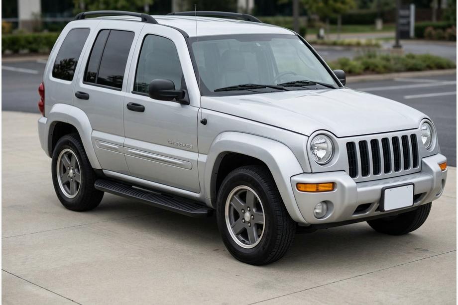 Jeep Cherokee/Liberty 2002–2007 Tayga Black zijtreden (set van 2, aluminium) Foto 1