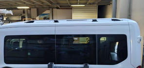 Ford Transit 2014– Dakrails Skyport (2 stuks, grijs) foto 1
