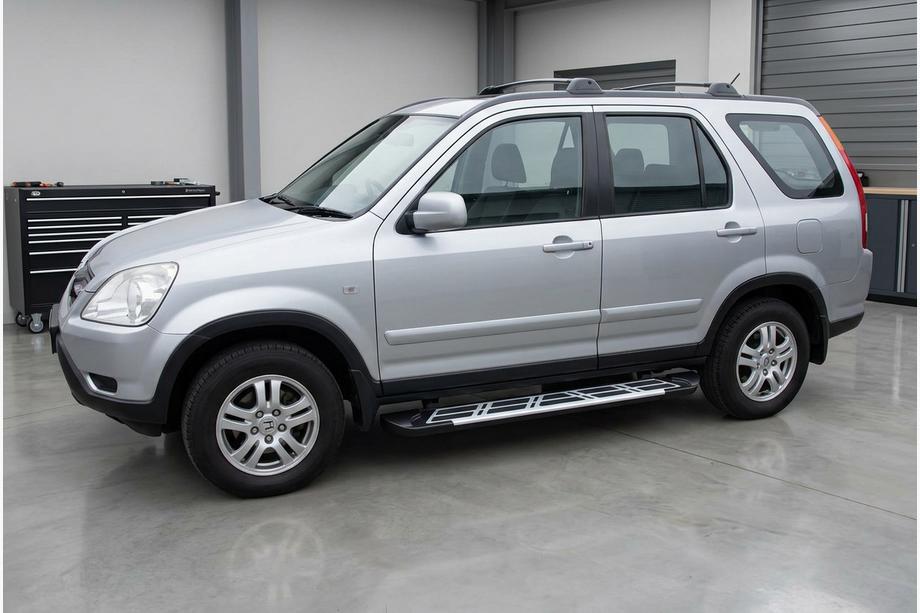 Honda CRV 2001–2006 Sunrise side steps (set van 2, aluminium) Image