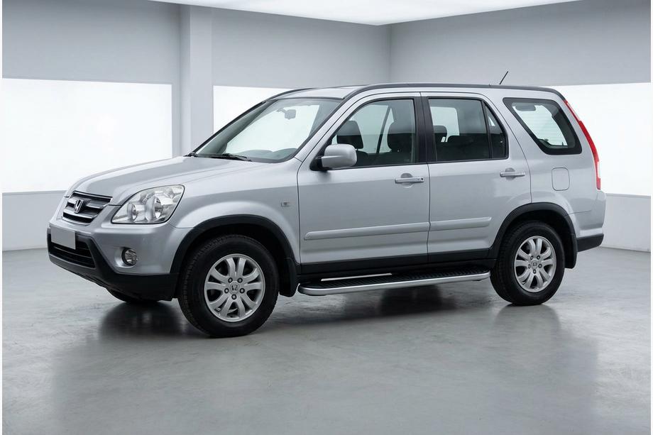 Honda CRV 2001–2006 Side steps Tayga Grey (2 stuks, aluminium) Image