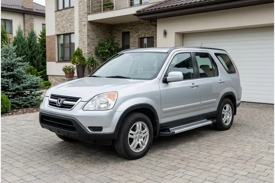 Honda CRV 2001–2006 Zijdrempels Vision New Grey (set van 2, aluminium) Image