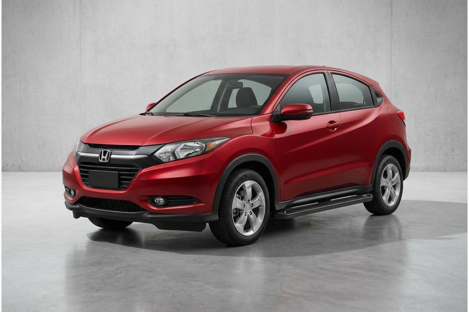 Honda HR-V 2014–2021 Allmond Black side steps (2 st., aluminium) Image
