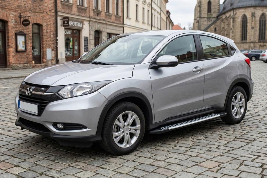 Honda HR-V 2014–2021 Side steps Line (2 stuks, aluminium) Image