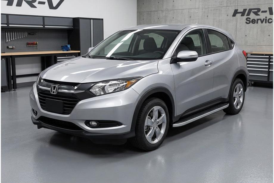 Honda HR-V 2014–2021 Side steps Tayga Grey (2 stuks, aluminium) Image