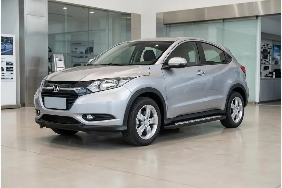 Honda HR-V 2014–2021 Zijtreden Vision New Black (2 stuks, aluminium) Image