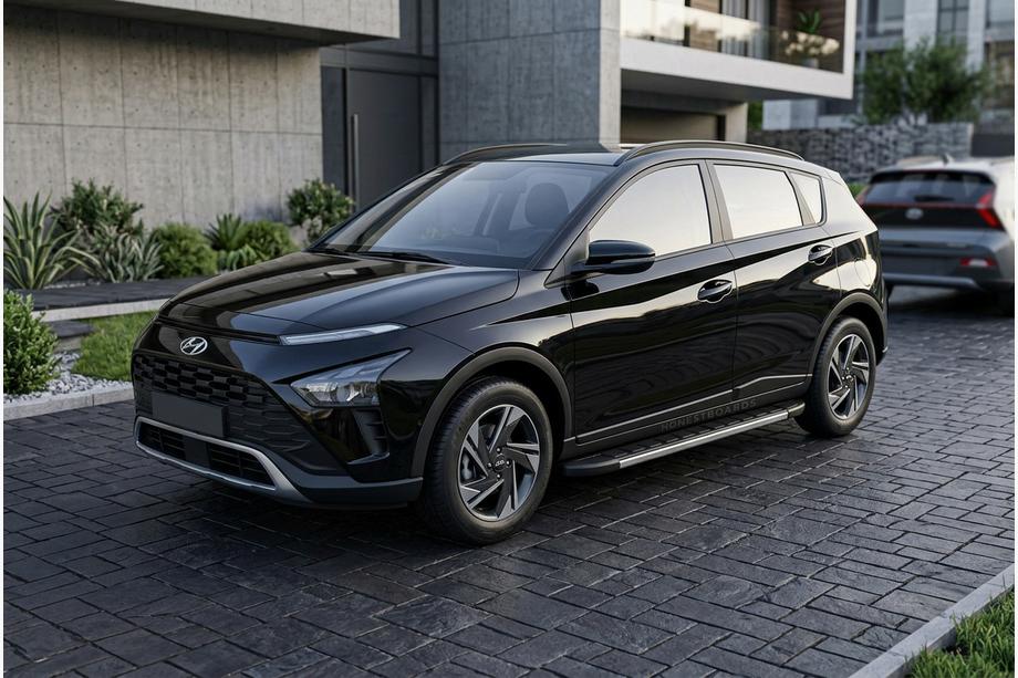 Hyundai Bayon 2021– Zijsteps Bosphore Duru (2 st., aluminium) Image