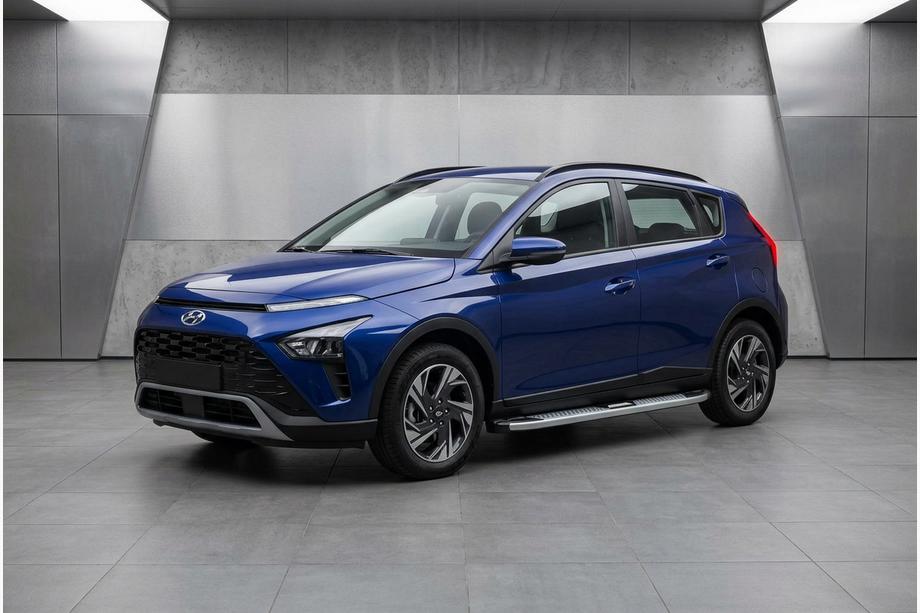 Hyundai Bayon 2021– Mevsim Grey side steps (2 stuks, aluminium) Image