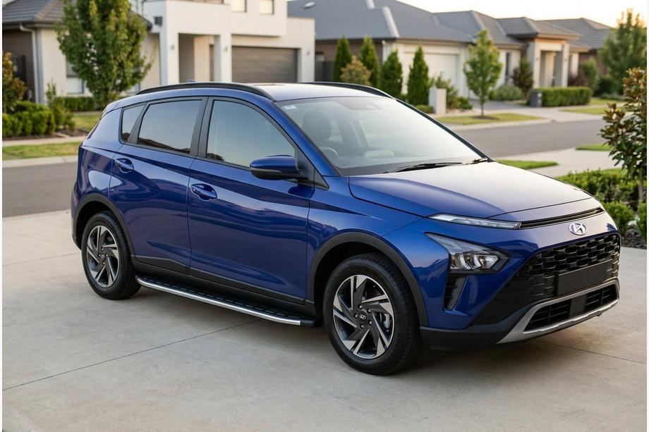 Hyundai Bayon 2021– Fullmond side steps (2 stuks, aluminium) Image