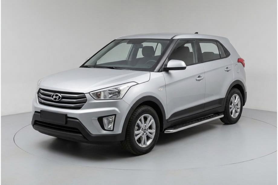 Hyundai Creta 2014–2020 Maydos V1 zijtreden (2 stuks, aluminium) Image