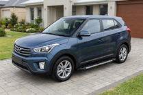 Hyundai Creta 2014–2020 RedLine side steps (2 st., aluminium) foto 1