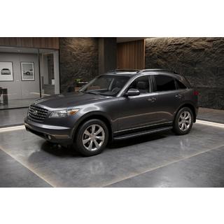 Bosphore Black zijtreden (2 stuks, aluminium) Infiniti FX 2003–2008 foto 1