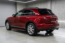 Infiniti FX 2003–2008 Side steps Maya Red (2 stuks, aluminium) foto 1