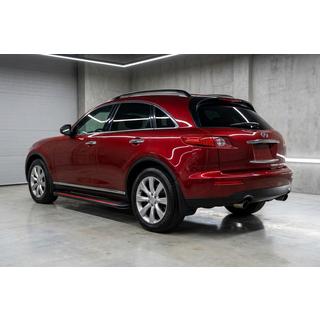 Side steps Maya Red (2 stuks, aluminium) Infiniti FX 2003–2008 foto 1