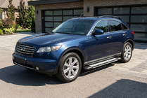 Infiniti FX 2003–2008 Rainbow zijtreden (set van 2, aluminium) foto 1