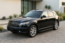 Infiniti FX 2003–2008 Tayga Black zijtreden (set van 2, aluminium) foto 1