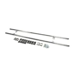 Sidebars 42 mm (2 stuks, RVS) foto 2