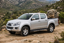 Isuzu D-Max 2011–2019 Bosphore Grey zijtreden (set van 2, aluminium) foto 1