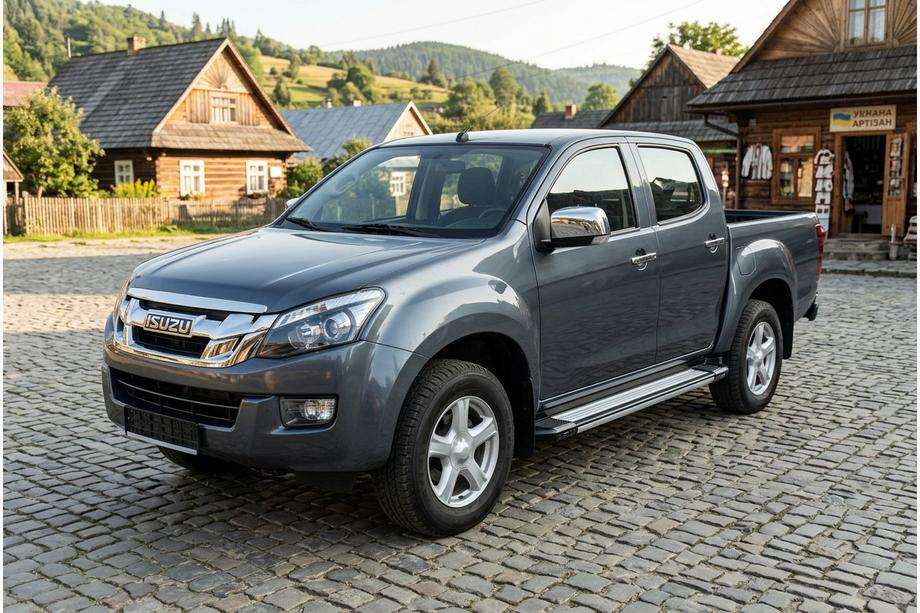Isuzu D-Max 2011–2019 Rainbow zijtreden (set van 2, aluminium) Image