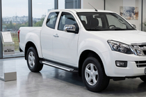 Isuzu D-Max 2011–2019 Side steps Line (2 stuks, aluminium) foto 1