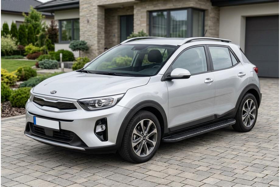 Kia Stonic 2017– Bosphorus Black side steps (2 st., aluminium) Image