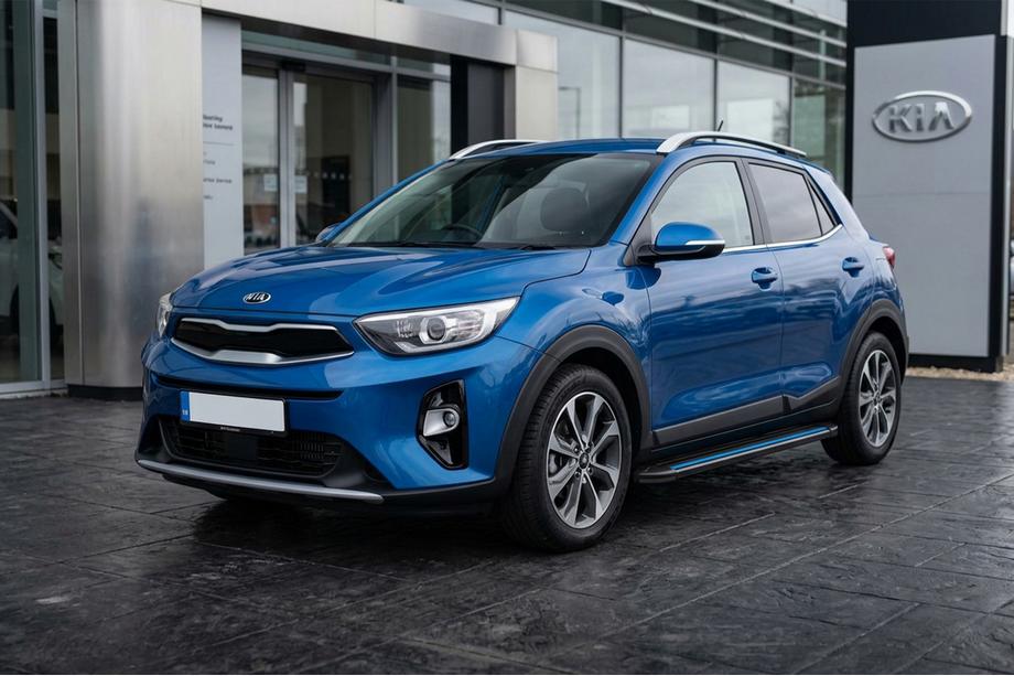Kia Stonic 2017– Maya Blue zijtreden (2 stuks, aluminium) Image