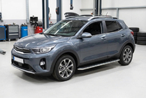 Kia Stonic 2017– Maydos V1 zijtreden (2 stuks, aluminium) foto 1