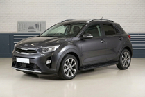 Kia Stonic 2017– Allmond Black side steps (2 st., aluminium) foto 1