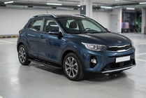 Kia Stonic 2017– Tayga Black zijtreden (set van 2, aluminium) foto 1