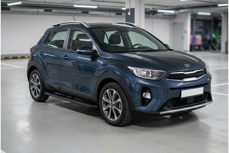 Kia Stonic 2017– Tayga Black zijtreden (set van 2, aluminium) Image
