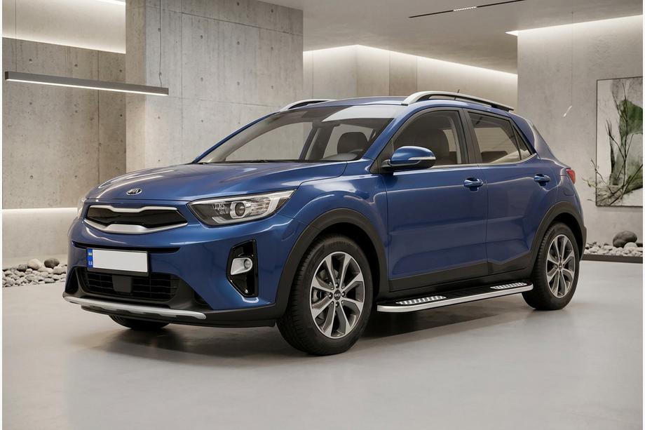 Kia Stonic 2017– Side steps Tayga V2 (2 stuks, aluminium) Image