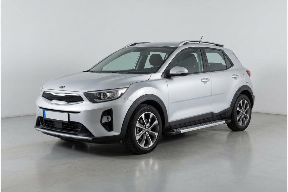 Kia Stonic 2017– Zijdrempels Vision New Grey (set van 2, aluminium) Image