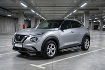 Nissan Juke 2020– Rainbow zijtreden (set van 2, aluminium) foto 1