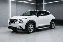 Nissan Juke 2020– Zijdrempels Vision New Grey (set van 2, aluminium) foto 1