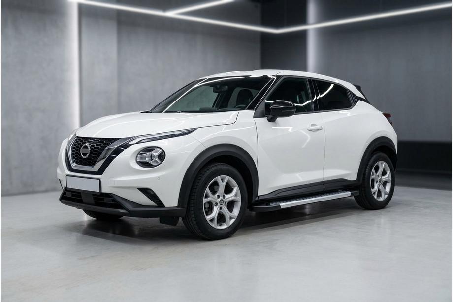Nissan Juke 2020– Zijdrempels Vision New Grey (set van 2, aluminium) Image