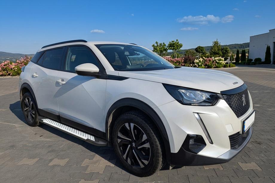 Peugeot 2008 2019– Side steps Allmond Grey (set van 2, aluminium) Image