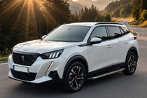 Peugeot 2008 2019– BlackLine side steps (2 stuks, aluminium) foto 1